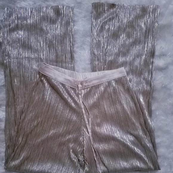 Victoria Secret Gold Metallic Pajama Set - Picture 3 of 7